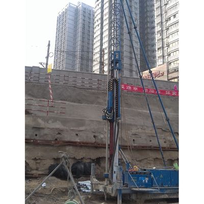 qualidade  Reinforcement SJW-60 porcelain soil soft sand construction hydraulic soil blast grouting drilling rig with 20m tower fábrica
